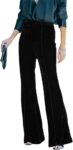 Velvet Pants for Women High Waist Bell Bottom Flare Pants Palazzo Casual Trousers